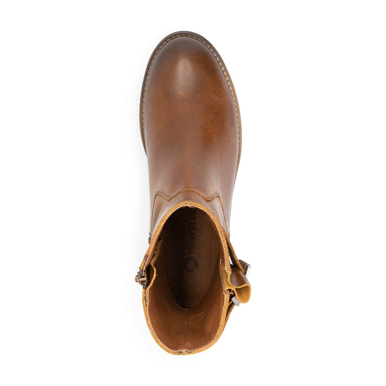 Lannion - Leather boot - Lady - Cognac UPD