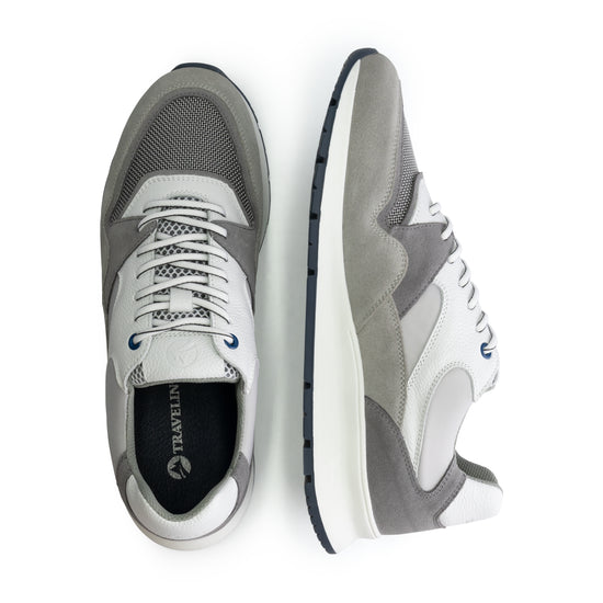 Ledbury - Leather sneaker - Men - Grey UPD