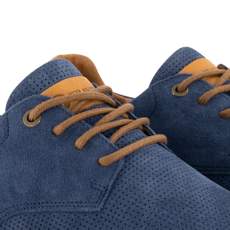 Chetton - Leather sneakers - Men - Blue DFW