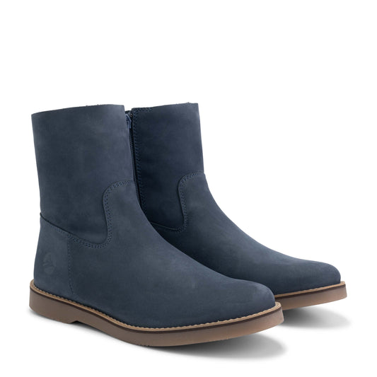 Pleubian - Nubuck ankle boots - Lady - Blue FRD