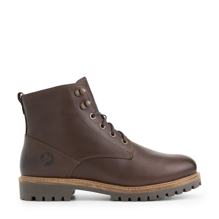 Stalon - Wool-lined lace-up boots - Men - Dark Brown R