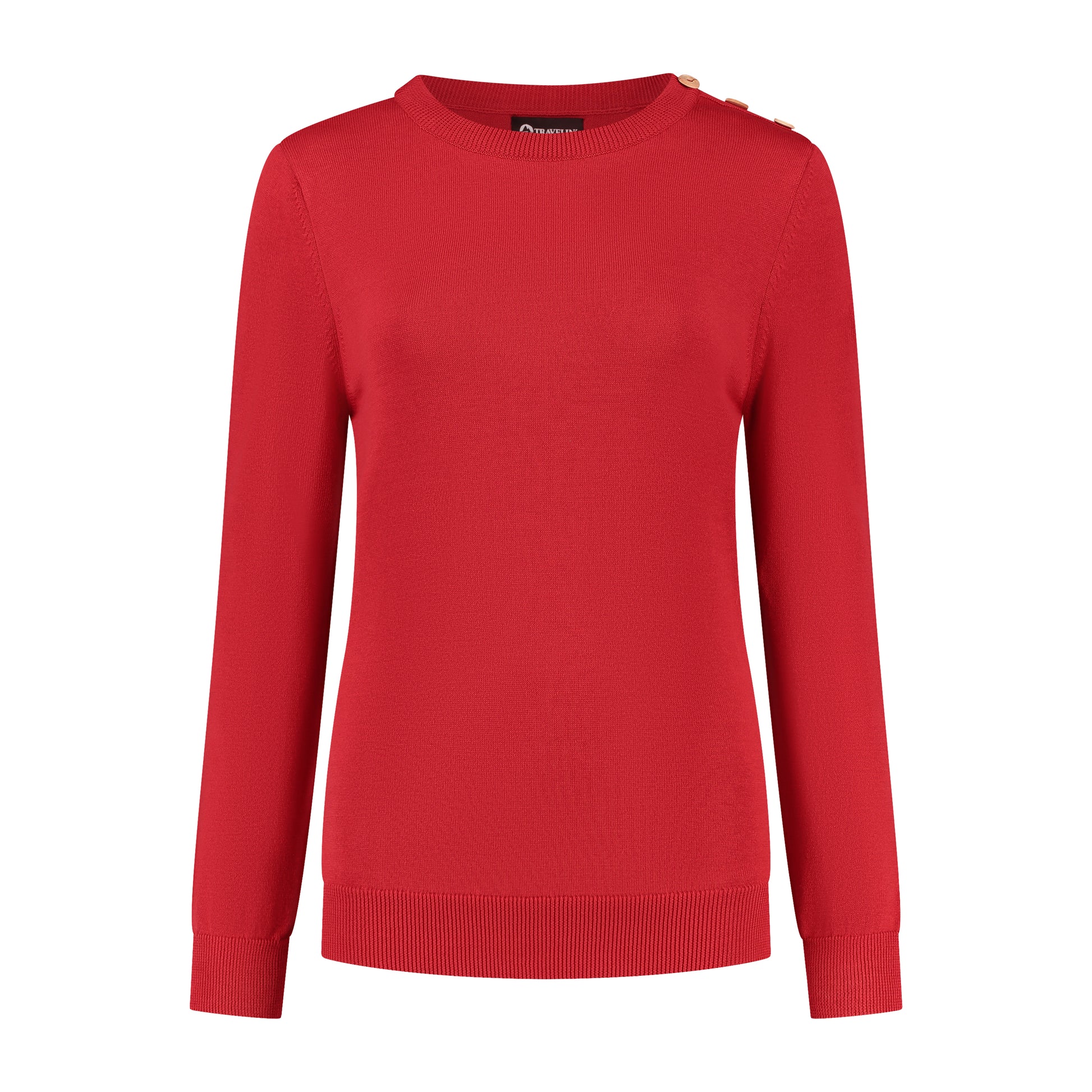 Vadstena - Sweater - Lady - Red F