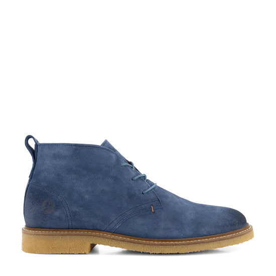 Glasgow - Suede lace-up shoe - Men - Petrol R