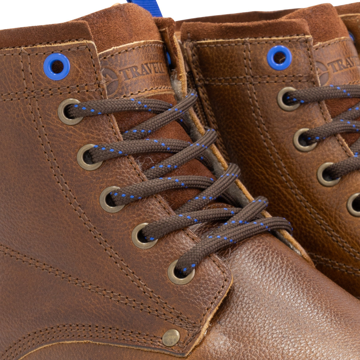 Mosvoll - Wool-lined lace-up boots - Men - Cognac DFW