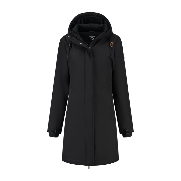 Erla - Softshell jacket - Lady - Black F