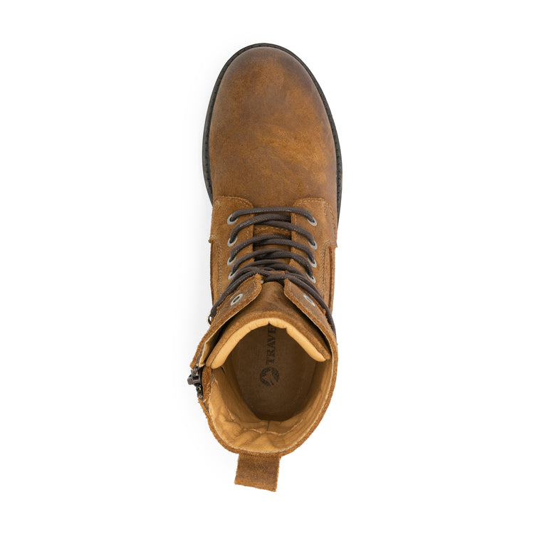 Kvistrup - Leather lace-up boots - Men - Cognac UPS