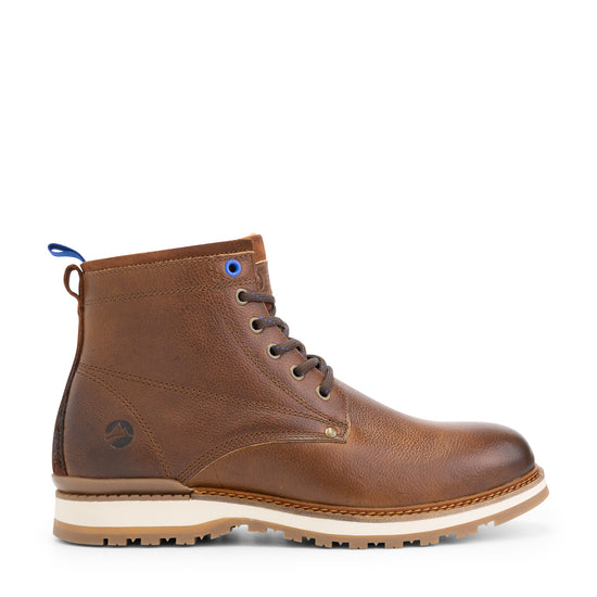 Mosvoll - Wool-lined lace-up boots - Men - Cognac R