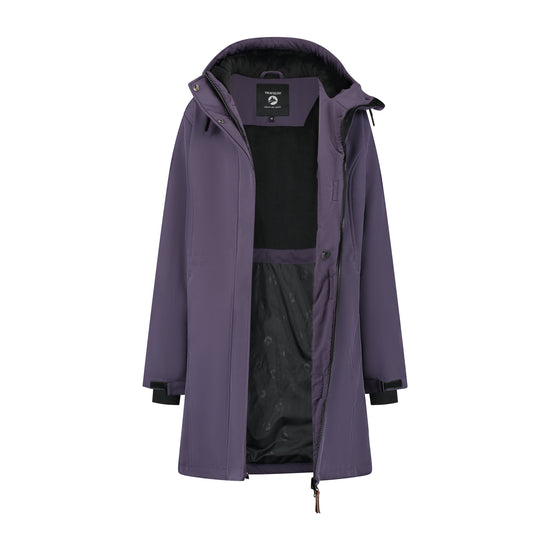 Enrike - Waterproof softshell jacket - Lady - Dark-purple CVO